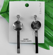 925银针新款潮长款流苏耳环女纯银耳钩韩国气质个性耳坠夸张耳饰