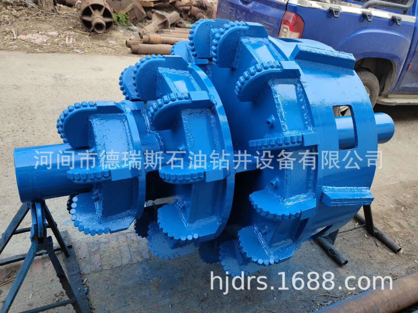 金属密封牙轮钻头桩基钻头用于定向穿越桥梁