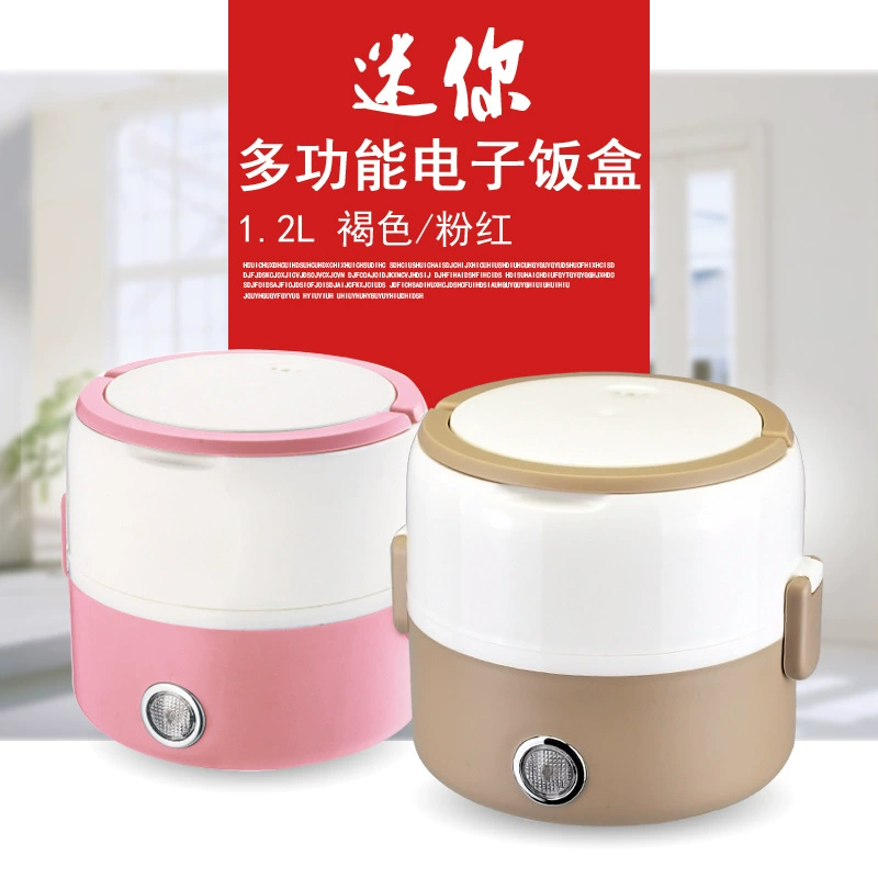 Фабрика прямые поставки электронный мини-ланч портативный двойной штекер электрическое отопление изоляция приготовление пищи электронный обед оптом