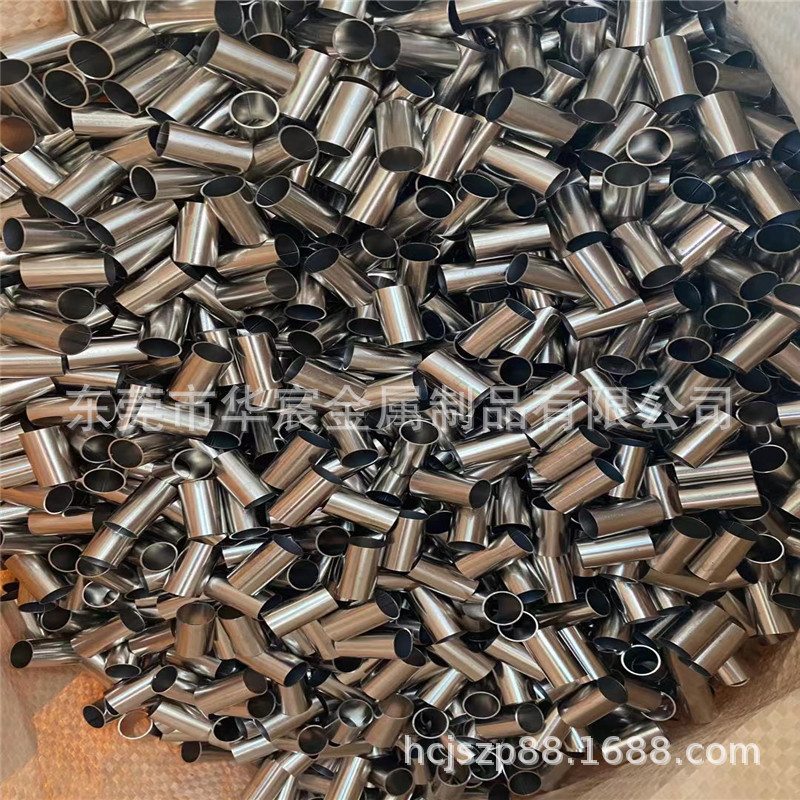 304不锈钢直径8.0圆管 精拉焊接管 精切加工无毛刺 无缝管滚网纹