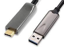 HDMI高清光纖 Typc-C to USB 3.0廠家直供質量保證工程線光纖