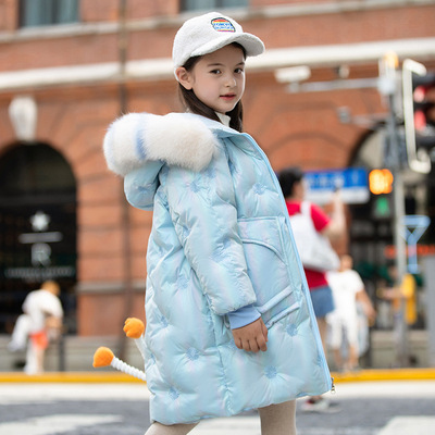 One piece On behalf of Children's clothing new pattern Korean Edition thickening Duck children Down Jackets Western style CUHK girl Down Jackets
