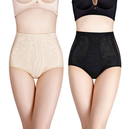 New mid-waist tummy control pants, summer thin corset pants, butt lifting pants, breathable tummy control underwear, women's shaping pants 3773