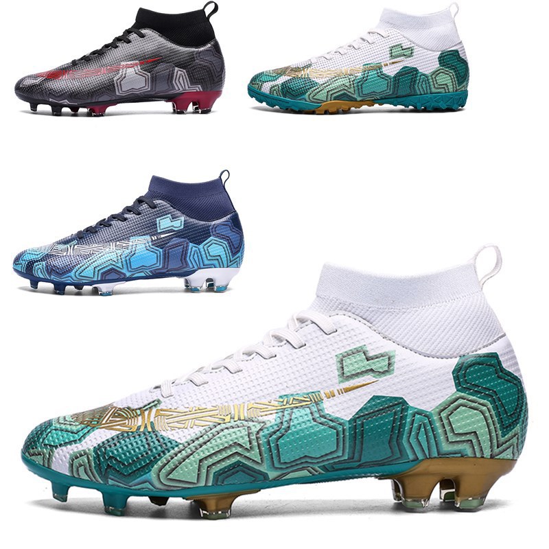 Cross-border foreign trade football shoe...