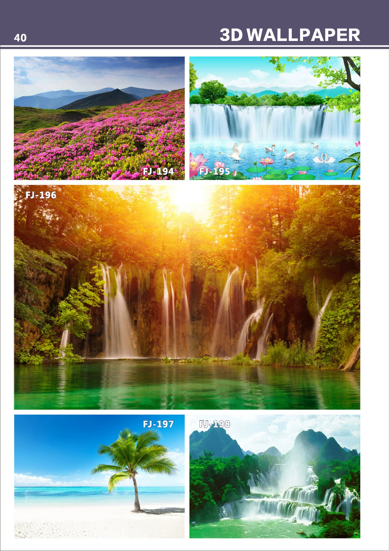Seamless wall cloth high definition spray painting wall cloth fresh forest woods rattan landscape painting large background wall