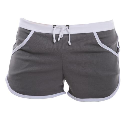 Men's Sports Arrow Pants Men's Shorts Boxer Briefs Loose Breathable Beach Pants Men's Boxer Briefs Built-in Bag