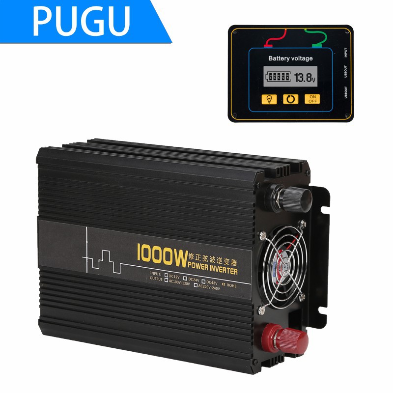 厂家直销超大功率逆变器24V转110V逆变器修正弦波车载家用逆变器