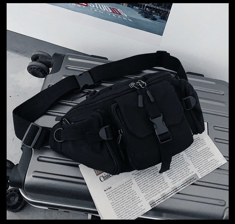 Street Trend One-shoulder Hip-hop Casual Boys Chest Bag Fashion Personality Waist Bag display picture 1