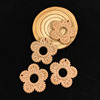 Yiwu accessories rattan jewelry crusher imitation rattan earrings pendant European and American popular grass editing crafts