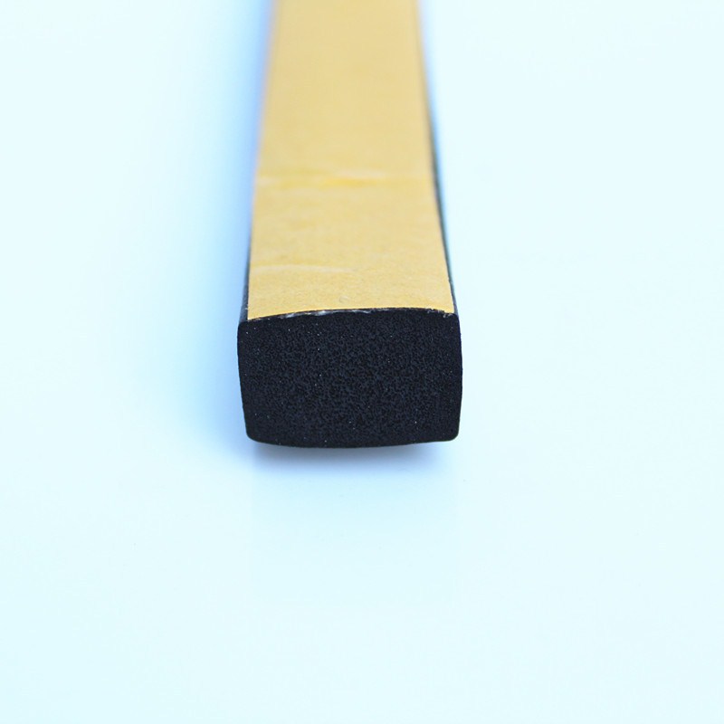 EPDM发泡密封条三元乙丙发泡橡胶密封条自粘型密封条配电柜箱专用