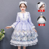 Autumn dress, children's small princess costume, Japanese cute girl's skirt, 2023, Lolita style, children's clothing