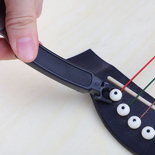 Guitar String Changing Tool with Winding Tool, Tuning Tool, and Nail Puller - Set for Acoustic Guitar