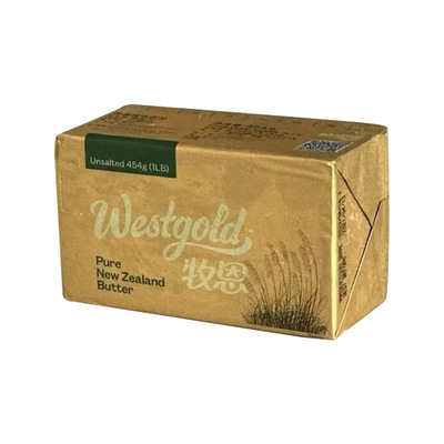 牧恩（原威士宝）淡味黄油 动物性牛油 蛋糕面包饼干材料 原装454|ru
