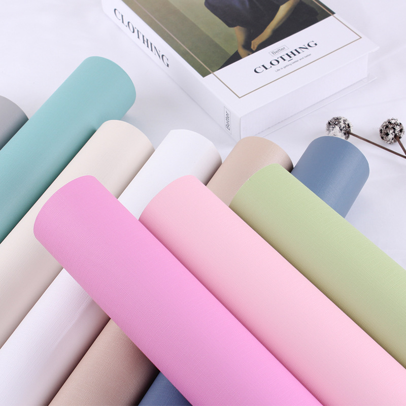 Wallpaper self-adhesive waterproof moisture-proof wallpaper self-adhesive wall stickers solid color dormitory bedroom background wall furniture renovation stickers