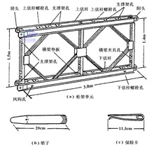 施工平台贝雷桥 贝雷销 量大从优 供应321型贝雷片