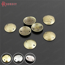 Diy��Ʒ��� 8MM 10MM����˫��ԲƬ����ԲƬ�ַ�ͭƬͭ���28991