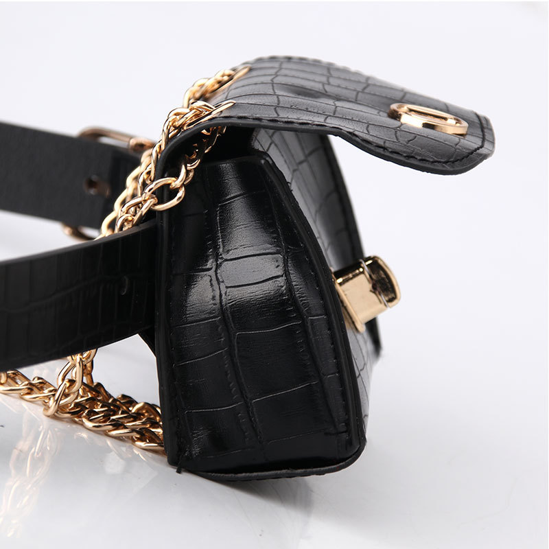 cinturn de leopardo de moda mini bolso de cadena cinturn de ropa de todo fsforopicture3