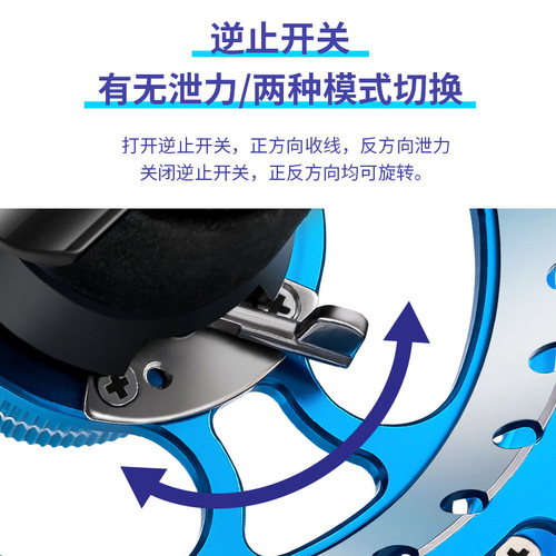 Hot Wheels fishing wheel, hand dial, front fishing wheel, special all-metal front fishing wheel, leaking force, Bagua wheel, audio fishing wheel