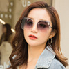 Sunglasses, sun protection cream, glasses, suitable for import, new collection, Korean style, UF-protection, fitted