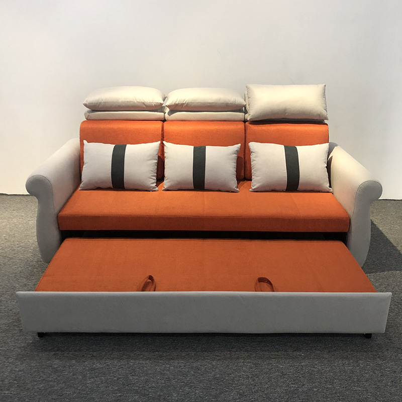 Sofá cama plegable multifuncional de 1,5 m, sofá de tecnología de látex tipo hotel de casa pequeña de 1,8 m image 5