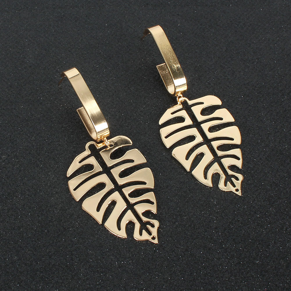 Pendientes Largos De Oro De Aleación De Estilo Étnico Bohemio Para Mujer display picture 4