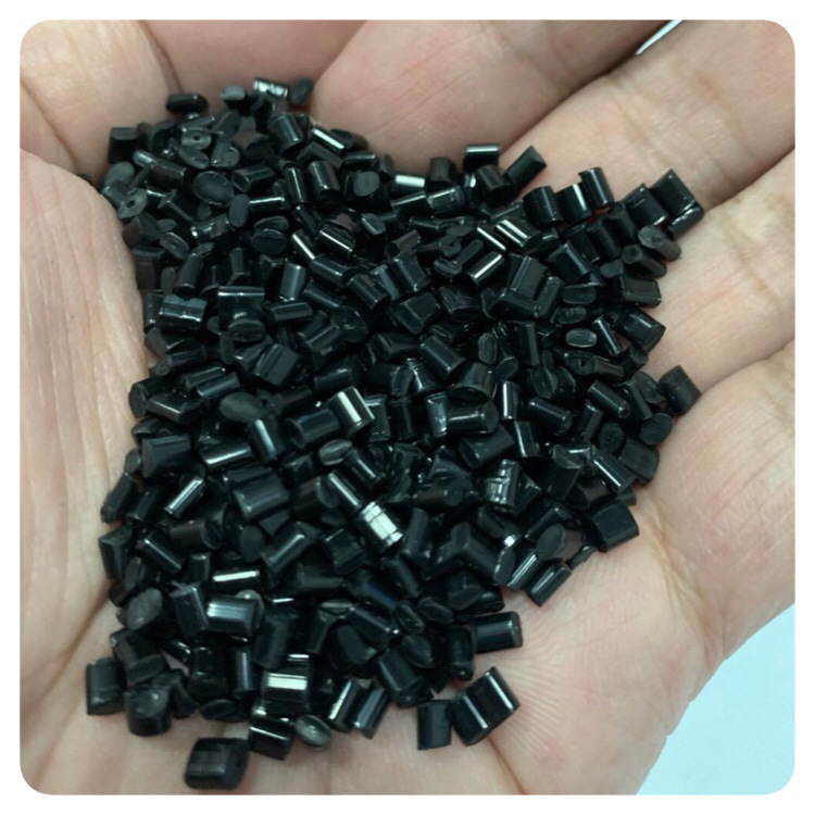 黑色阻燃ABS回料塑料颗粒一级优惠供应