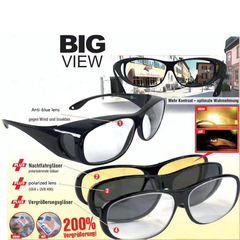 Amazon Three-in-One Magnetic Case Sunglasses Anti-Blue Light Polarized Night Vision Reading Glasses