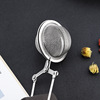 Stainless steel tea leakage home soup flavor treasure bubble tea vessel hot pot halogen filter seasoning ball manufacturers wholesale