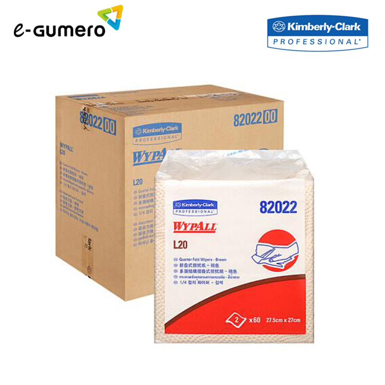 金佰利Kimberly WYPALL*L20工业擦拭纸(折叠式)82022