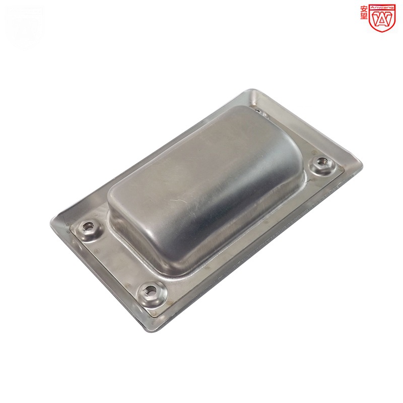 Gran tamaño 119 * 69mm perno / tuerca de acero inoxidable 304 mango de armario cajón armario puerta deslizante escondida mano de perno