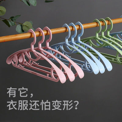 寬肩無痕衣架 成人防滑衣架家用塑料衣撐多功能挂鈎晾衣架神器H