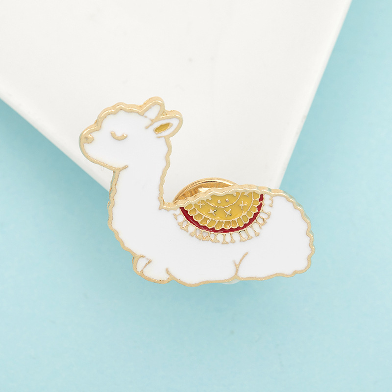 New Fashion Alpaca Alloy Drip Brooch display picture 8