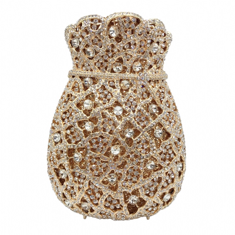 Nuevos paquetes de diamantes de cena transfronterizos europeos y estadounidenses, bolsas de dinero, bolsas de diamantes, bolsas de vestido de fiesta, bolsas de mujer