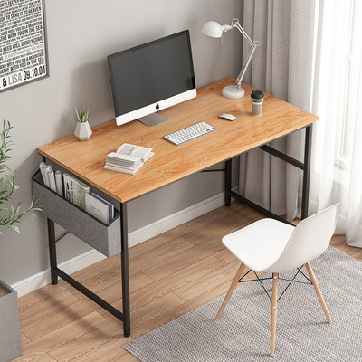 现代多功能中学生学习桌电脑桌书桌台式桌家用简约书架组合写字桌|ms