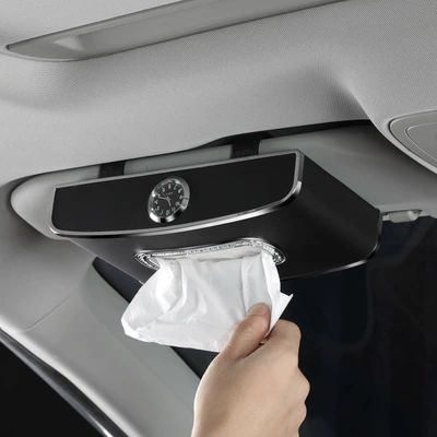 Car tissue box pumping creative — Car tissue box/set