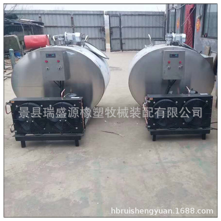 畜牧养殖设备挤奶机商家供应制冷罐 牛奶制冷罐 不锈钢制冷储奶罐