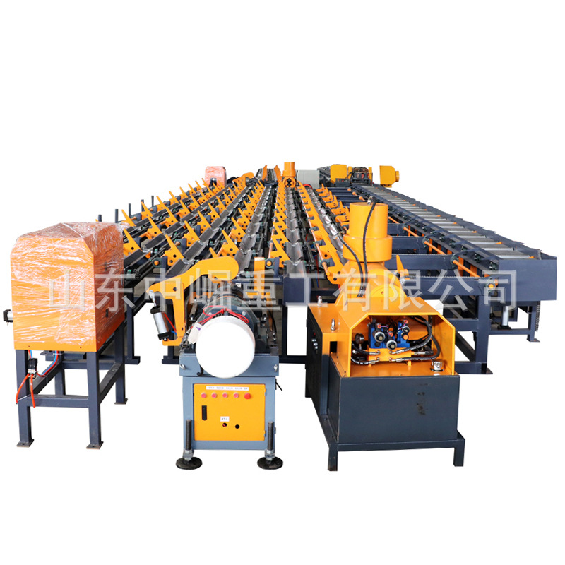 山东中崛重工数控锯切套丝打磨一体机数控锯切套丝打磨一体生产线