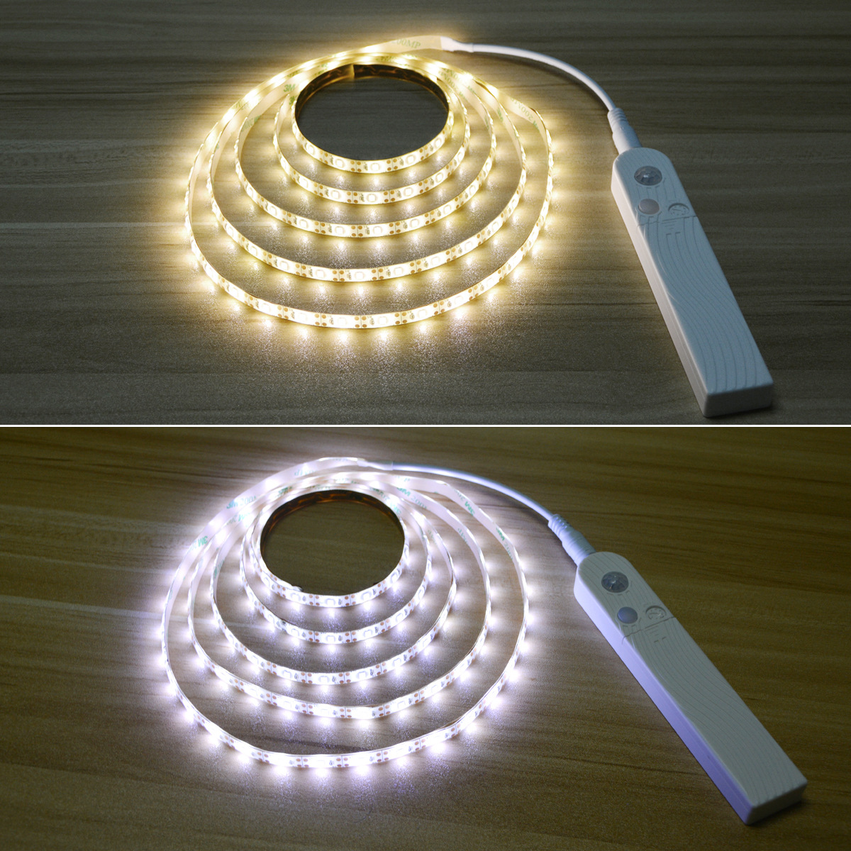 Led Human Body Sensor Lamp With PIR Infrared Sports Cabinet Wardrobe Bedside Sensor Night Light