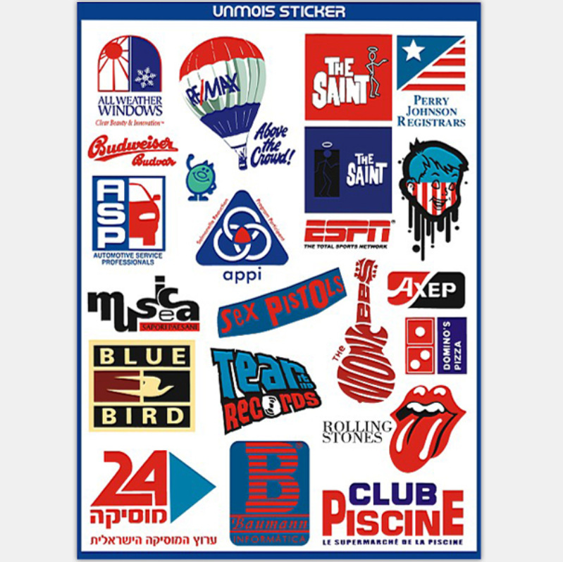 时尚箱贴贴纸旅行箱贴贴纸拉杆箱贴笔记本贴纸滑板贴纸