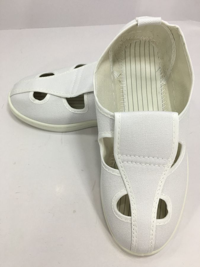 PVC Anti-static slipper SPU In towel white Navy Blue supply Anti-static shoes