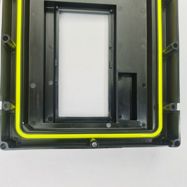 塑膠防水盒點膠發泡加工定制廠家聚氨酯防水盒點膠發泡密封條優點