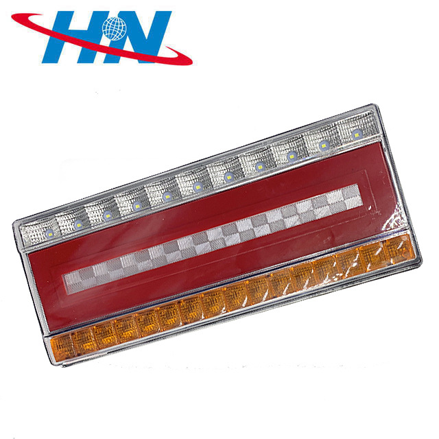 Conjunto de luz de freno de luz trasera LED 24V brillante duradero