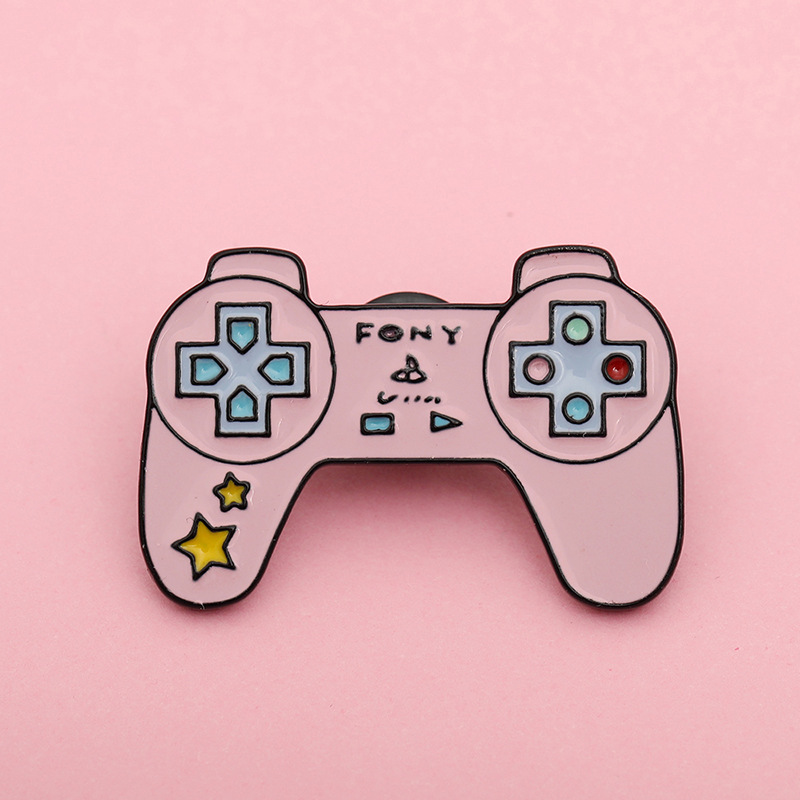 Cartoon Style Game Console Television Alloy Enamel Unisex Brooches display picture 7