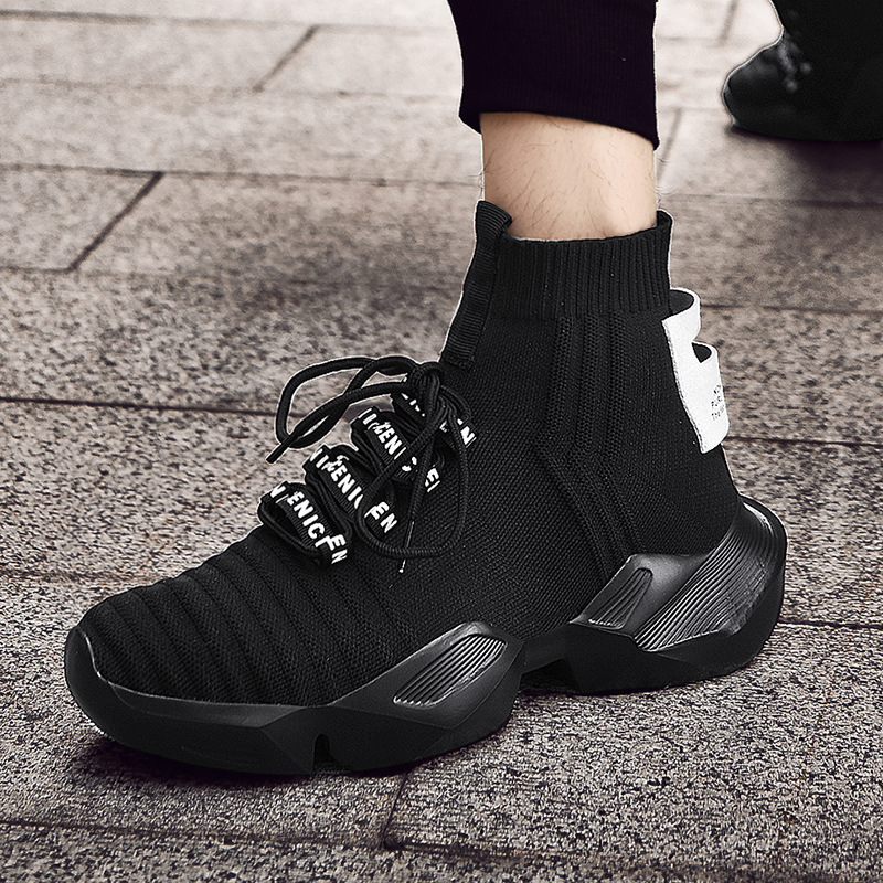 Otoño 2020 zapatos de hombre calcetines transfronterizos Zapatos de papá zapatilla de deporte de los hombres más tamaño zapatos de moda Zapatos Casuales