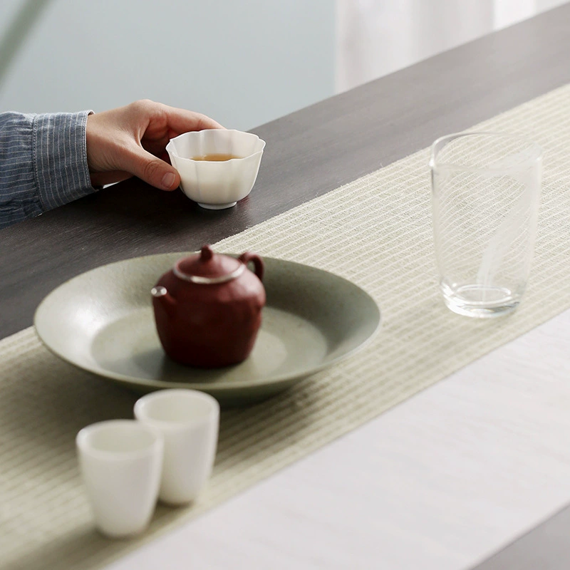 暮苍斋 Lard Oil Aries Lipmine Aoi Kwai Cup Flower -shaped Cup Kung Fu Tea Self -Master Cup Pin Cup Single Cup Large Cup