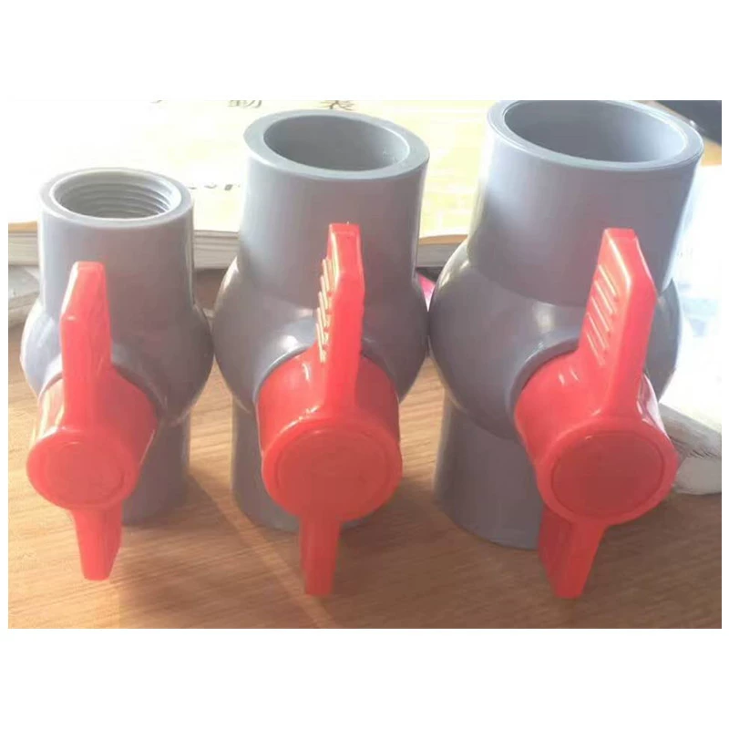 Производители продают ПВХ резьбовой шаровой кран гнездовой шаровой кран клейкий шаровой кран сельскохозяйственный водосберегающий оросительный сельскохозяйственный шаровой кран