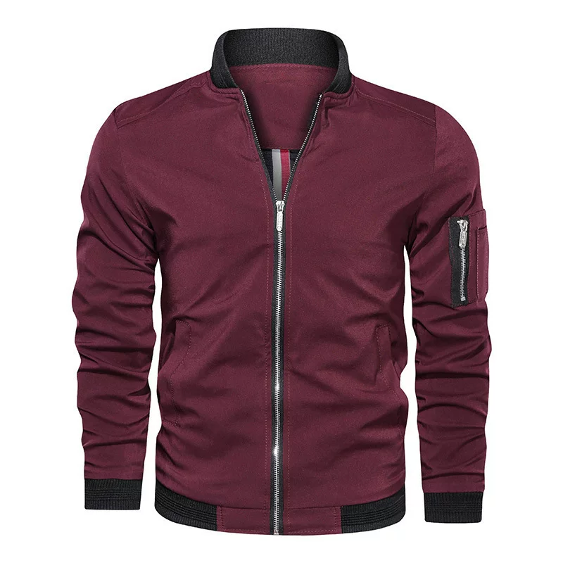 Demi-season trend jacket, baseball uniform for leisure, Amazon, Korean style, oversize, plus size