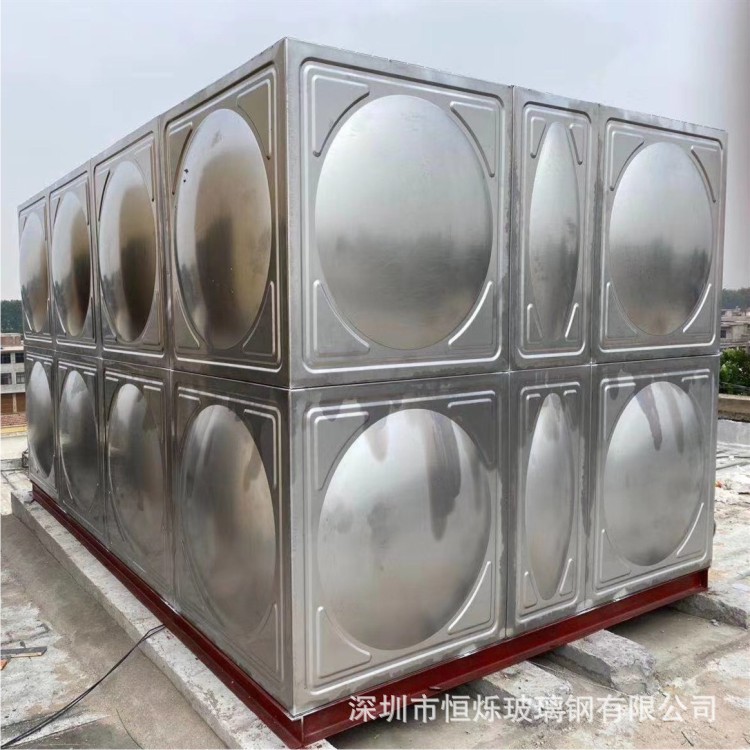 深圳304不锈钢水箱 焊接式水箱 支持定制 生产与安装一体化