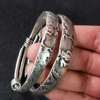 Retro ethnic silver bracelet, accessory, wholesale, ethnic style, dragon and phoenix