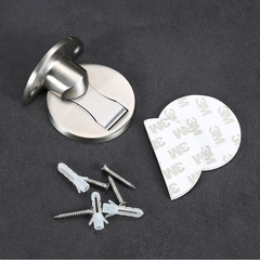 304 stainless steel ground suction anti-collision invisible door suction magnetic collision thickening strong magnetic precision casting no punching floor door suction
